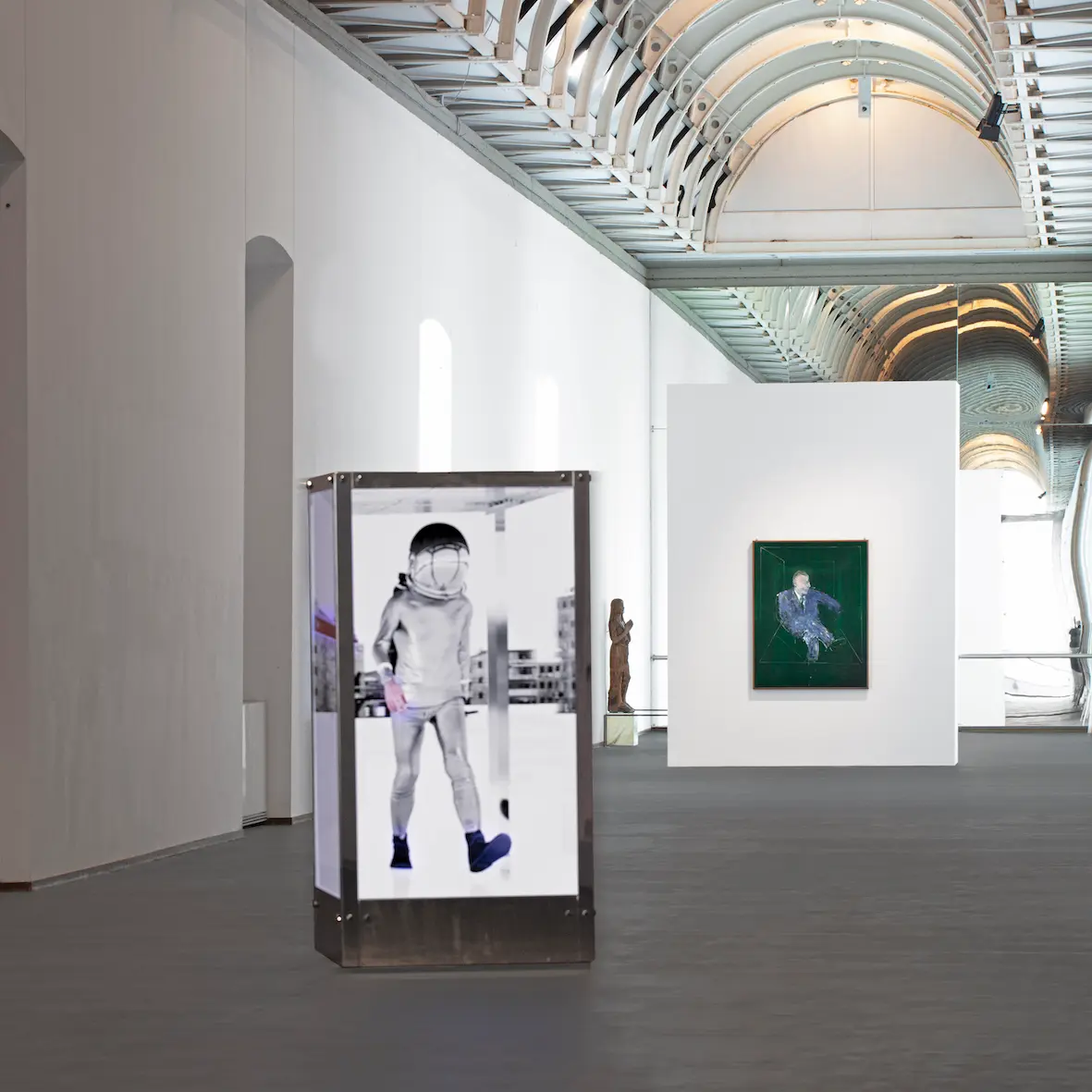 Beeple Human One at Castello di Rivoli